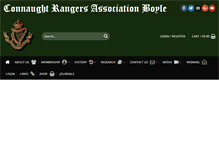 Tablet Screenshot of connaughtrangersassoc.com